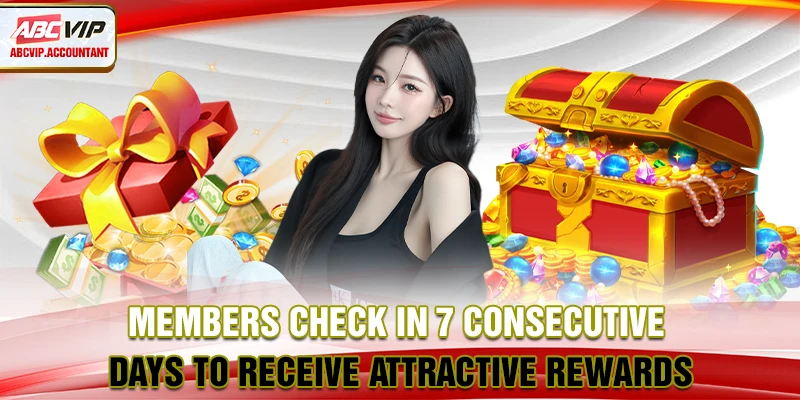 Daily check-in rewards